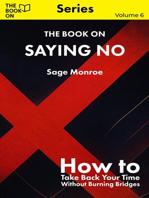 cover image of The Book On Saying No